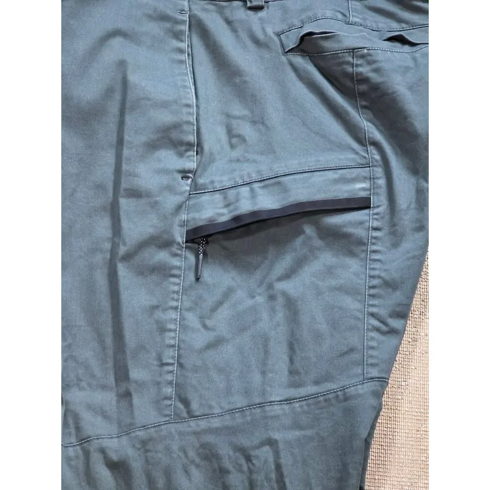 Nike Tech Bonded Woven Cargo Pants Mens 34x30 Dark Green Utility